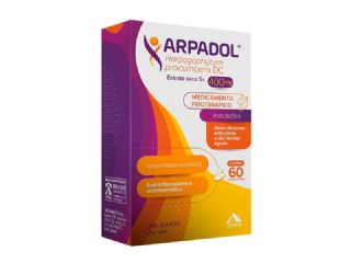 Arpadol 400mg, caixa com 60 comprimidos revestidos